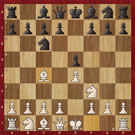 italian game chess